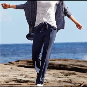 ATHLETA Navy Destination Wide Pants 6